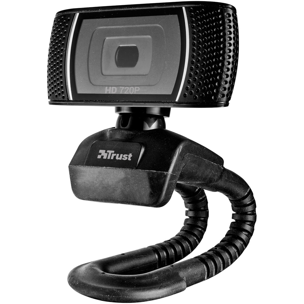Webcam Hd Video Trino con Microfono Incorporato Trust 18679 8713439186796