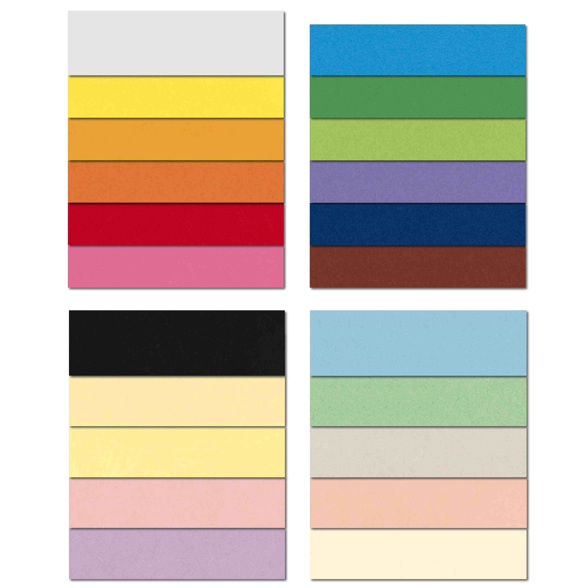 Cartoncino Bristol di alta qualità con superficie levigata, peso 200g/m² e dimensione 50x70cm, colore bianco, confezione da 25 pezzi. 8007057560312 | initpc.it