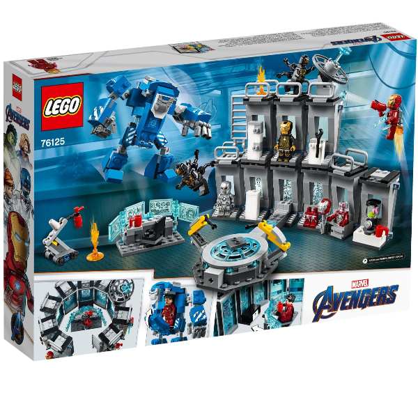 Sala Delle Armature di Iron Man Lego 76125 5702016369670