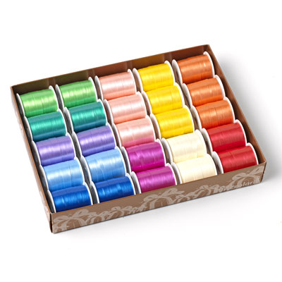 Nastro Starlight Liscio 20 Metri Mm 5 Pezzi 25 Colori Assortiti Brizzolari 8000 8004451080002