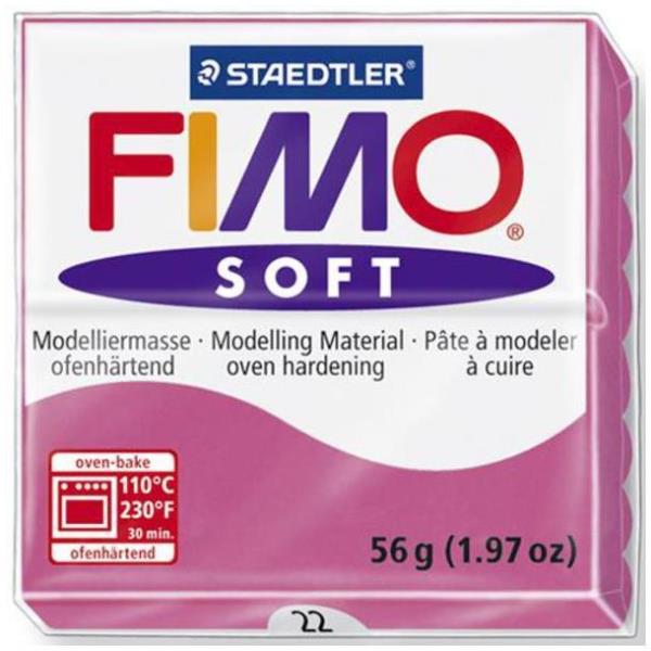 Fimo Soft 57 G Lampone Fimo 8020 22 4006608809478