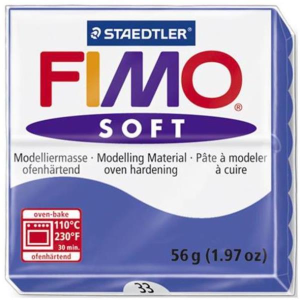 Fimo Soft 57 G Blu Brillante Fimo 8020 33 4006608809539