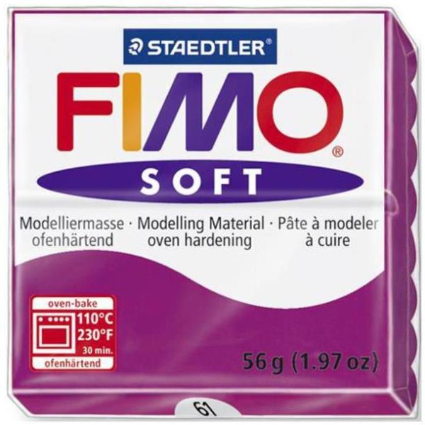 Fimo Soft 57 G Porpora Fimo 8020 61 4006608809737