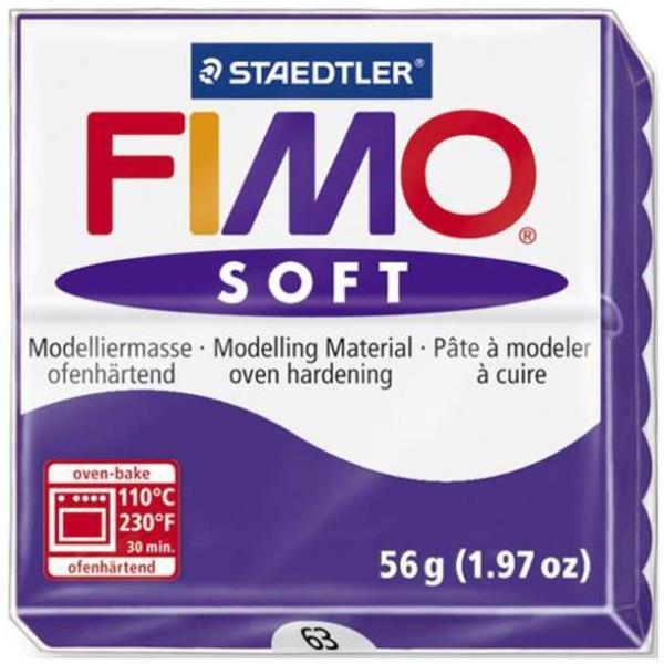 Fimo Soft 57 G Prugna Fimo 8020 63 4006608809775