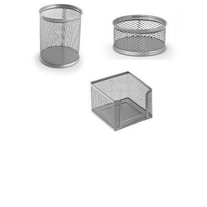 Set Ufficio 3 Pezzi Silver Lebez 80443s 8007509072233