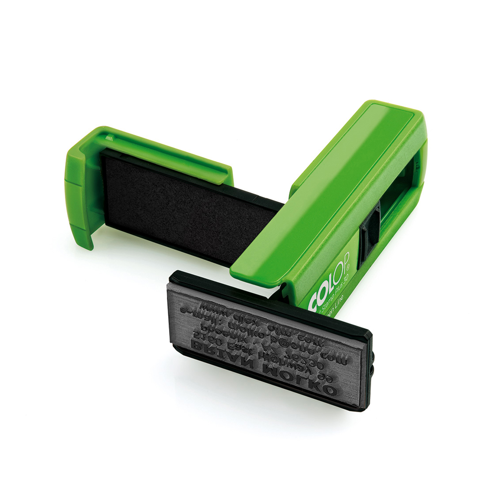 Timbro Pocket Stamp Plus 30 18x47mm 5righe Autoinchiostrante Verde Colop Psp30ve 9004362494515