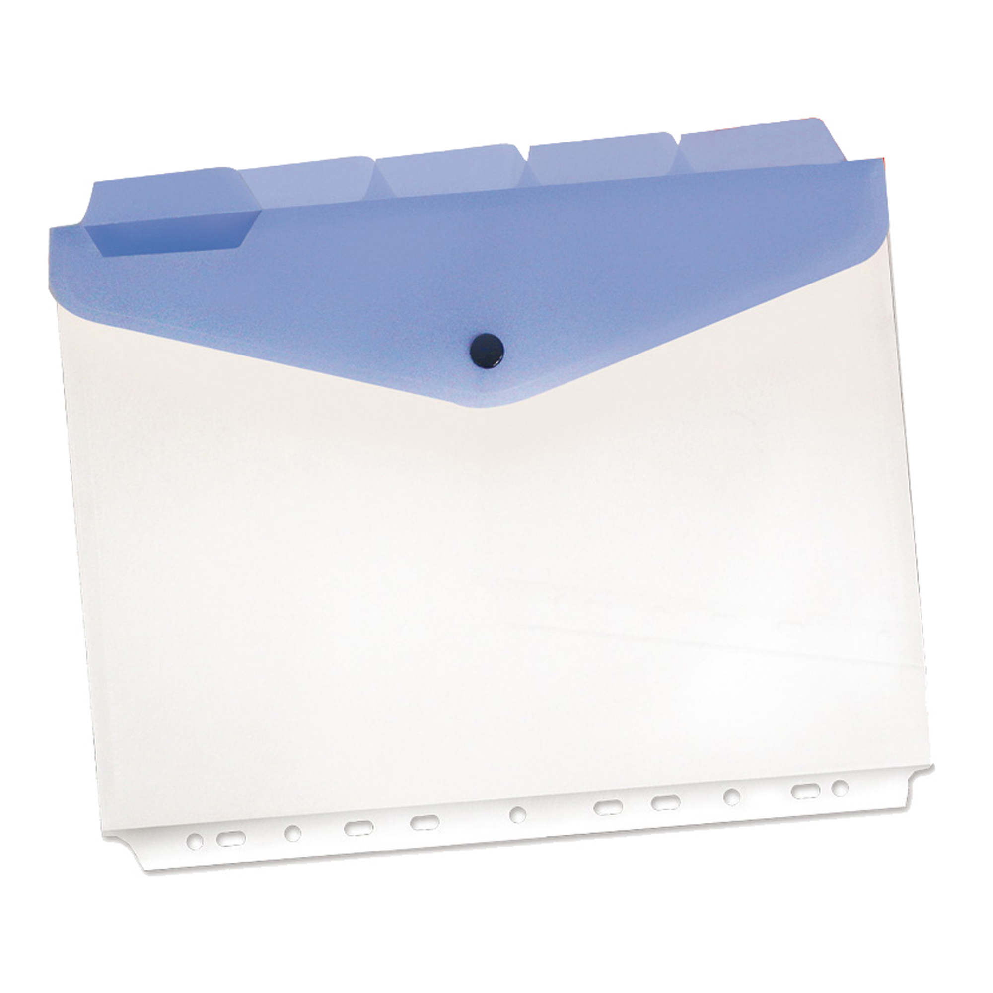 Buste trasparenti a4 con bottone 21x29,7 cm beautone 5 pezzi 4710581466428