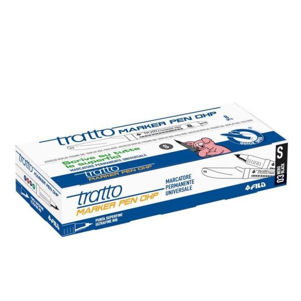 Alt: Prodotto CF8TRATTO CD MARK OHP SF NERO di marca TRATTO, sfondo nero 8000825806971 | initpc.it