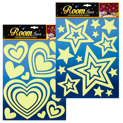 Decorazioni Adesive da Parete Fluo Lebez 80716 8007509082546