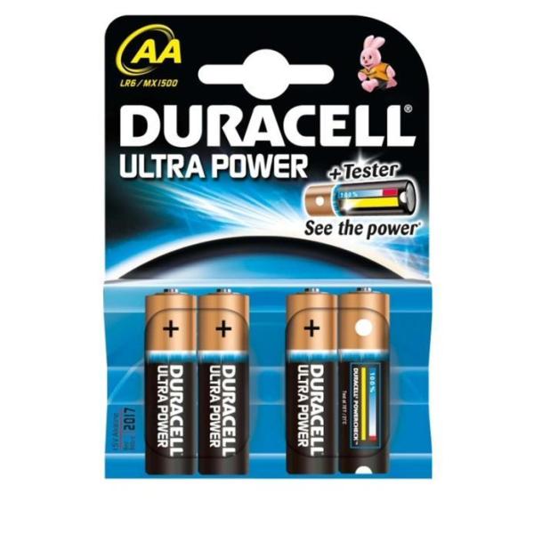Dur Ultra Power Stilo Aa B4 X20 Duracell 81275591 5000394002562