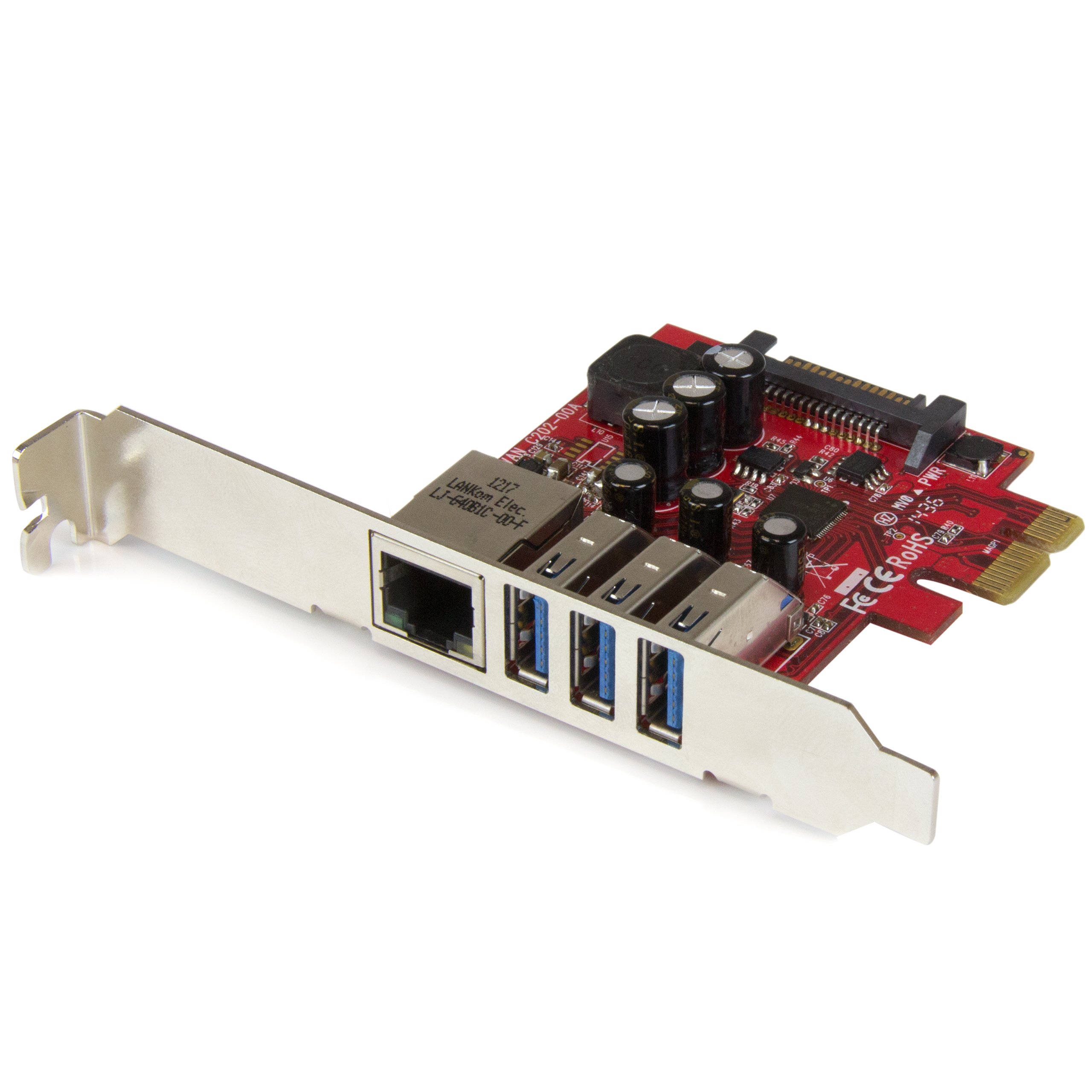 Scheda Espansione Pcie Usb Startech Comp Cards And Adapters Pexusb3s3ge 65030860796