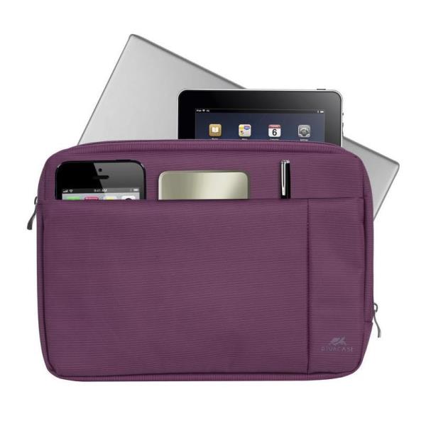 Nx Purple Laptop Sleeve 13 3 Rivacase 8203prl 4260403570760