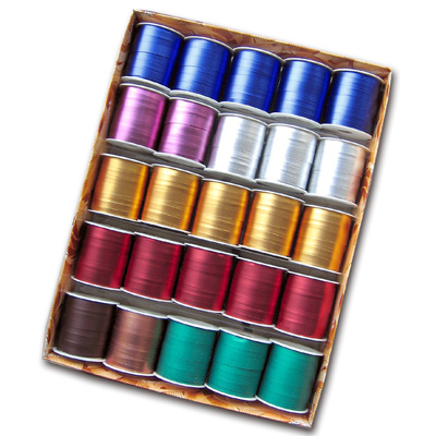 Nastrino Splendid Opaco 10 Metri Mm 10 Pezzi 25 Colori Assortiti Brizzolari 8211 8004451082112