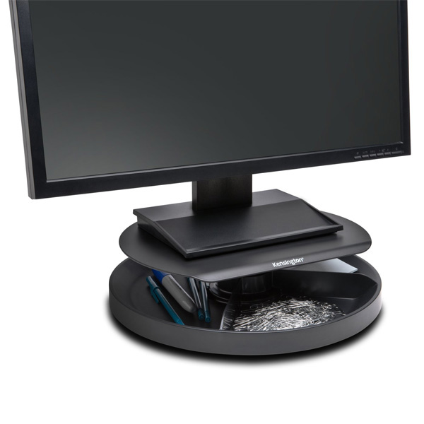 Supporto Monitor Spin2 con Portacessori Nero Monitor Max 18kg Kensington K52787ww 85896527879