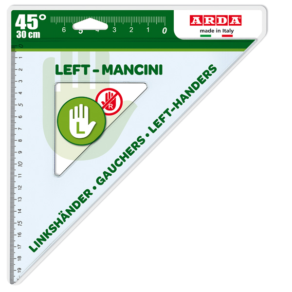Squadra 45 30cm per Mancini Arda 28730man 8003438021618