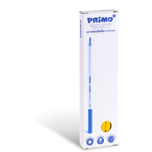 Minabella matita colorata alta qualità 3.8mm giallo oro fsc 8006919318207