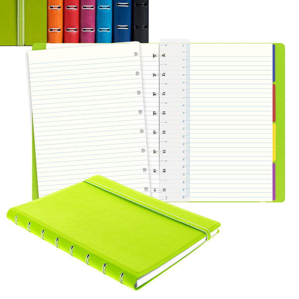 Notebook F To A5 a Righe 56 Pag Rosso Similpelle Filofax 115008 5015142235604