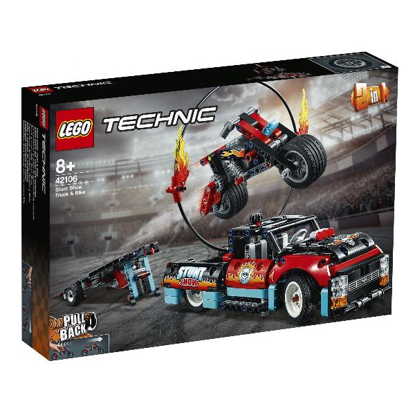 Truck e Moto dello Stunt Show Th Lego 42106 5702016616453