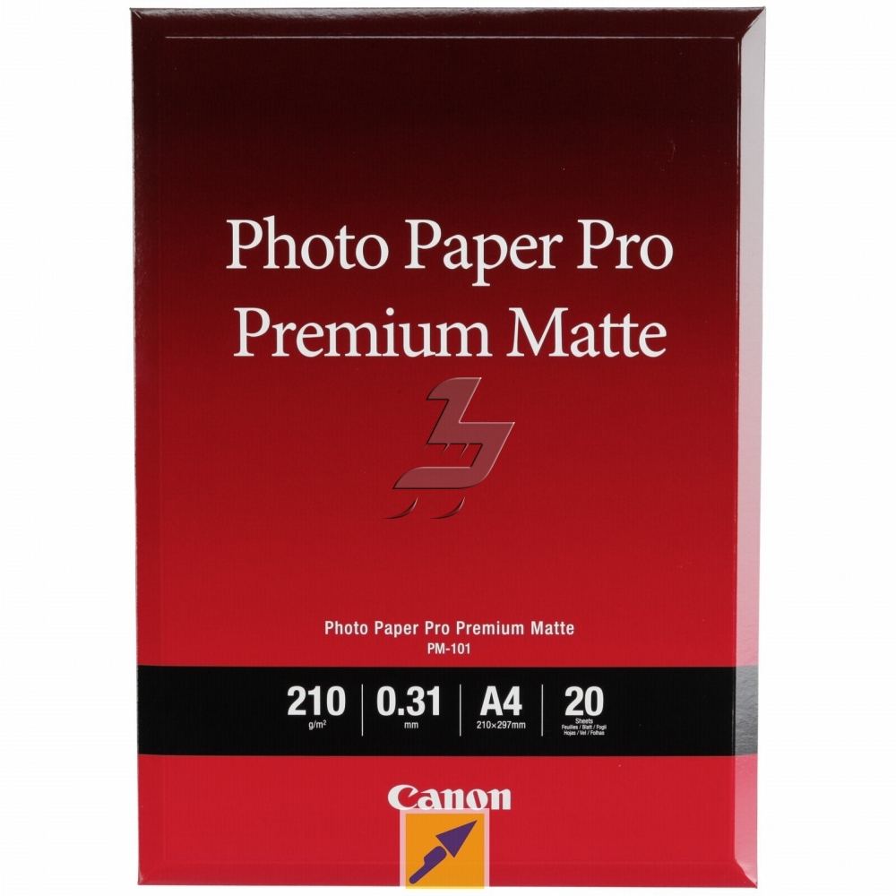 Pm 101 A4 20sh Photo Paper Canon Supplies Media 8657b005 4960999986760
