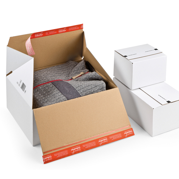 Scatola da spedizione colompac bianca 18x15x13 cm per e-commerce 4033657964681