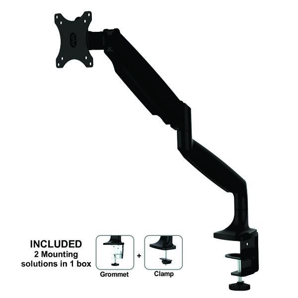 Desk Mount 10 32in Full Motion Newstar Computer Products Eur Nm D750black 8717371446017