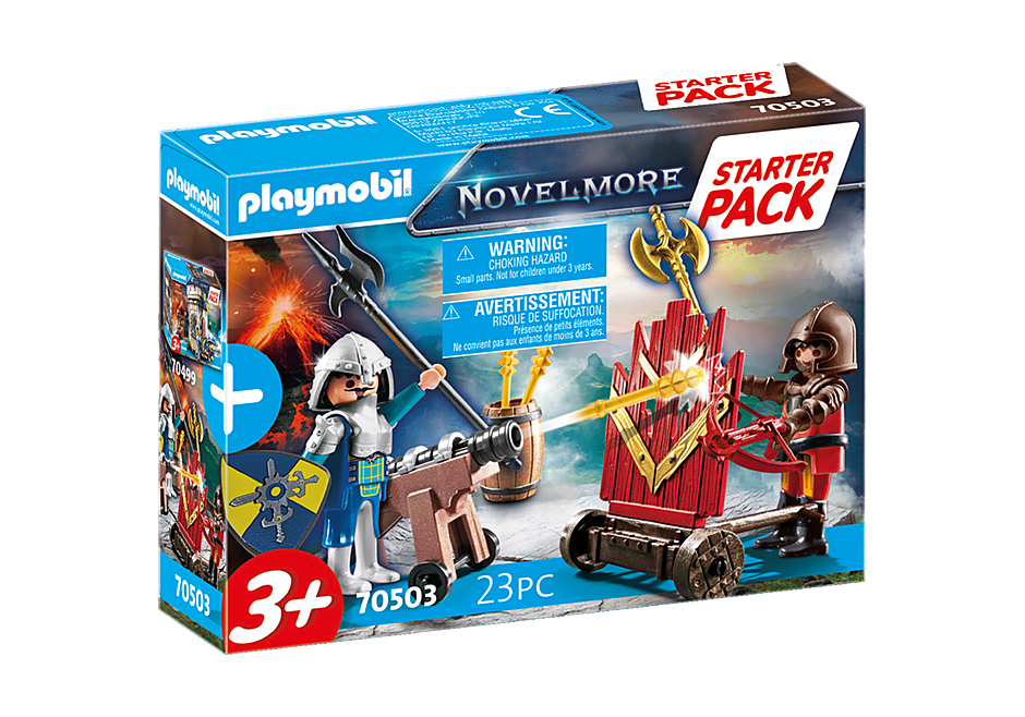 Starter Pack Cavalieri di Novelmore Playmobil 70503a 4008789705037