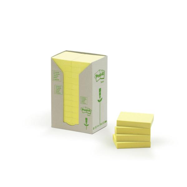 Post It Ricicl 653 1t Giallo Post It 90257 4046719100705