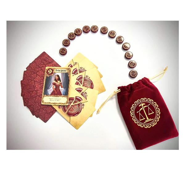 Carta da gioco per la raccolta di carte collezionabili, Love Letter di Asmodee, strategia e abilità per vincere. 3558380064398 | initpc.it