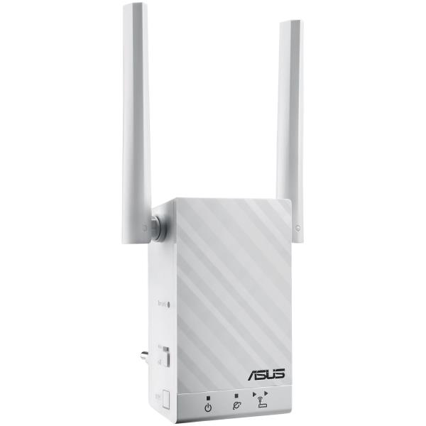 Immagine del prodotto Asus RP-AC55, router wireless AC 1200 Mbps con tecnologia MU-MIMO e protezione 3x3 MIMO, ideale per la connessione flessibile e affidabile in casa o ufficio. 4712900672763 | initpc.it