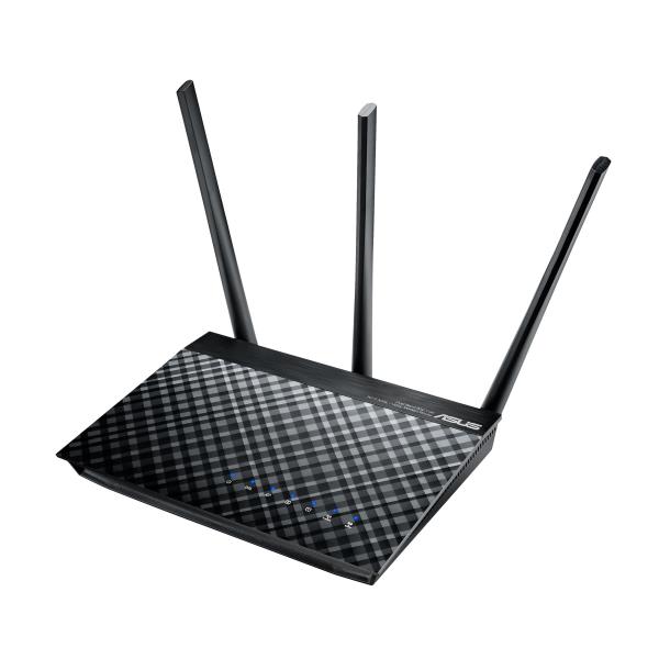 Router wireless AC600 dual band ADSL 4G Asus DSL-AC51 per connessioni in fibra e internet fissa con doppio Wi-Fi 5GHz e 2,4 GHz. 4712900688108 | initpc.it