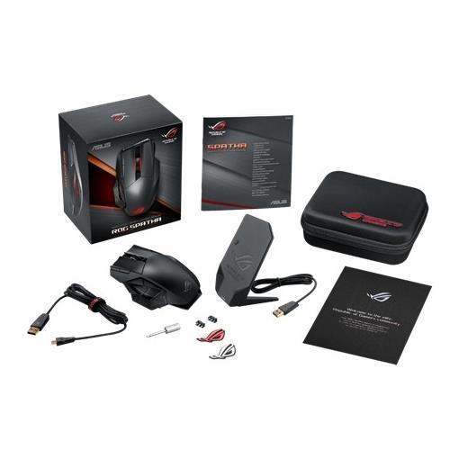Rog Spatha Laser Gaming Mouse Asustek Gaming And Acc Products 90mp00a1 B0ua00 4712900249934
