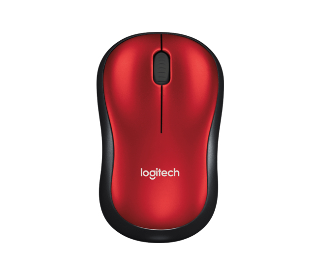Wireless Mouse M185 Red Logitech Input Devices 910 002240 5099206028869