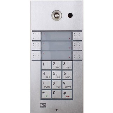 Immagine del Helios Vario con tasti doppio e triplo, marchio 2N, dispositivo di allarme e sicurezza per la gestione delle porte 8595159596082 | initpc.it