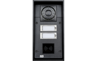 Sistema di allarme e controllo accessi 2N Helios IP Force con 2 pulsanti per installazioni in CA, progettato per la sicurezza delle abitazioni e dei luoghi di lavoro. 8595159506784 | initpc.it
