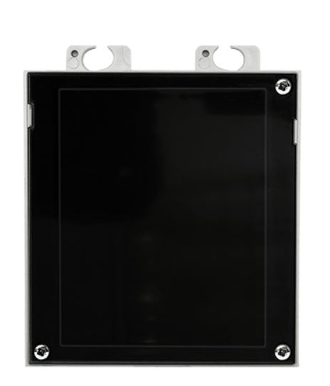 Panello esterno di controllo per la videocamera 2N Helios IP Verso, con interfaccia touch screen e connessione Wi-Fi per il controllo remoto delle telecamere. 8595159504612 | initpc.it