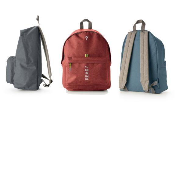 Zaino in pelle sintetica Ready Verde Lime, dimensioni: cm. 29x42x18, marchio In Tempo. 8029221838331 | initpc.it