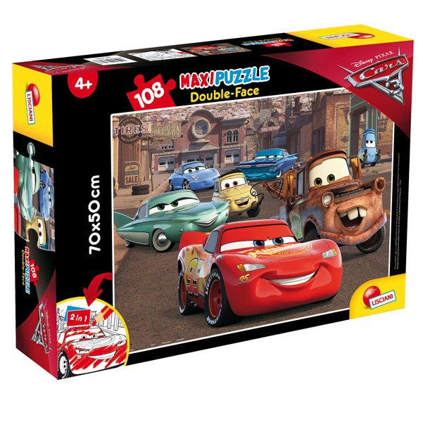 Puzzle Maxi 108pz Cars 3 Racer Lisciani 63963 8008324063963