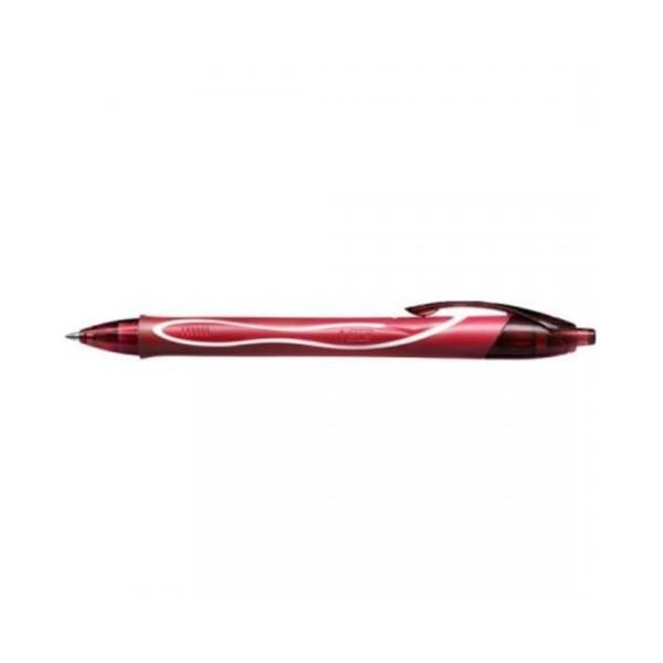 Conf12 Penne Gel Ocity Quick Rosso Bic 949874 3086123494671