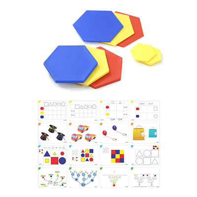 Kit Blocchi per Attivita 39 Logiche Miniland 95042 8413082950422