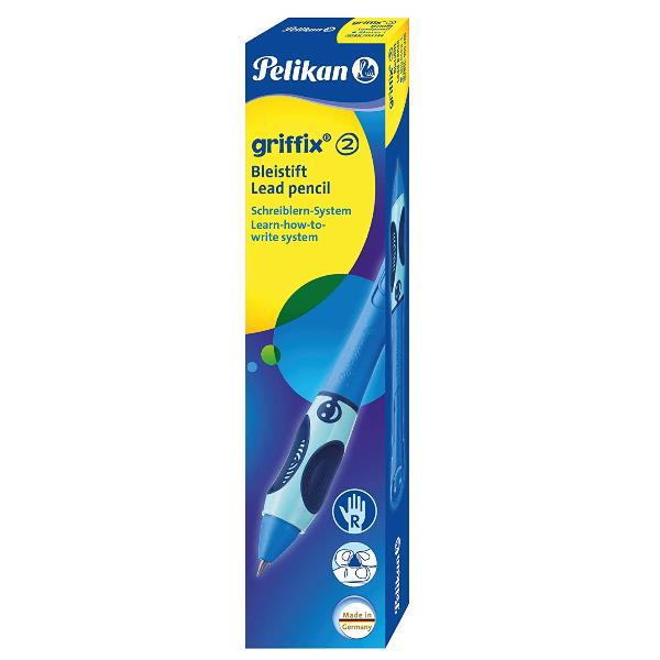 Griiffix matita destrimani blu, marca Pelikan, per un disegno preciso e veloce 4012700955272 | initpc.it