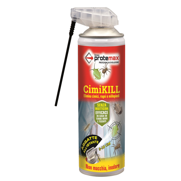 Spray Cimi Kill per Ragni Cimici e Millepiedi 500 Ml Protemax 8005831012750