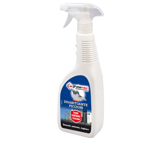 Spray disabituante volatili protemax 750ml antidefezioni esterni 8005831013641