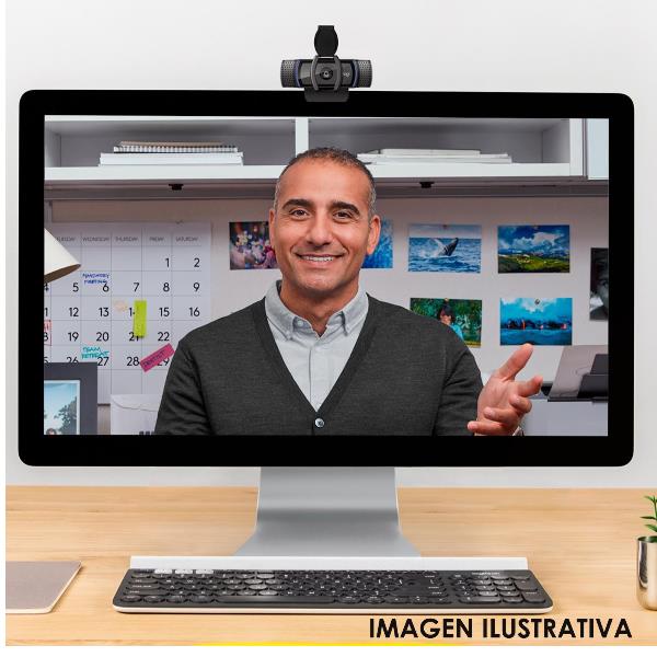 Logitech C920E, webcam in alta definizione 1080p per videochiamate e streaming, garantita qualità audio e video. 0097855162045 | initpc.it