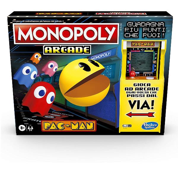 Monopoly Arcade Pacman Hasbro E7030103 5010993702336