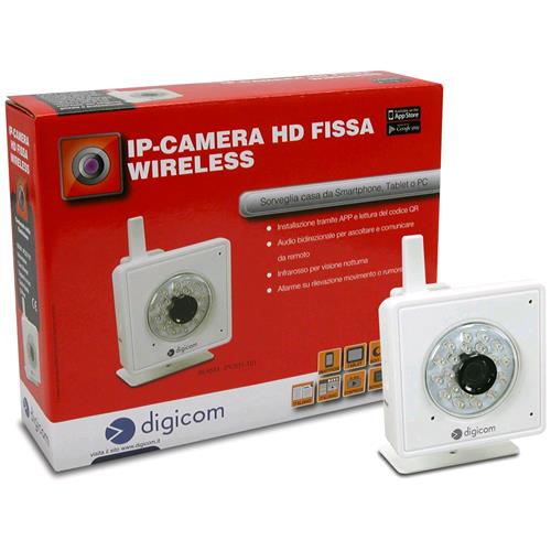 Ip Camera Wireless Indoor Digicom Systems 8e4581 8030476006031