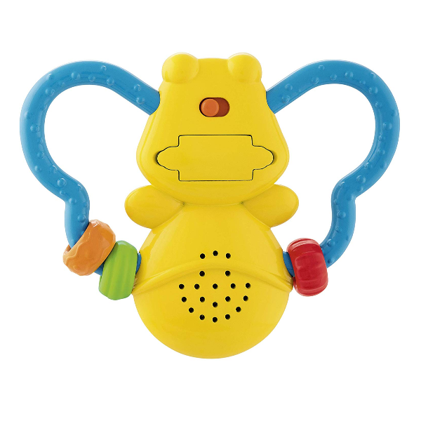 BS Trillino elettronico, bambina seduta in una macchina da corsa con schermo tattile per bambini, marchio Chicco. 8058664104505 | initpc.it