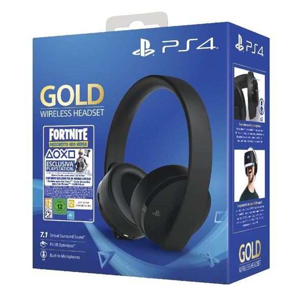 Ps4 Gold Wifi Headset Fortnite Vhc Sony 9960003 711719960003