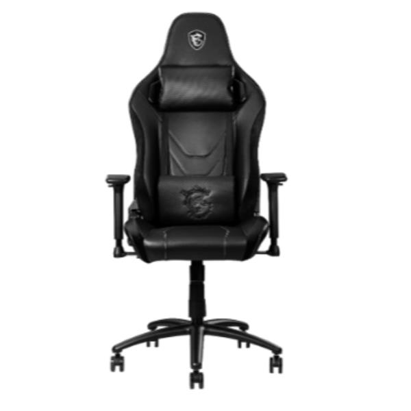 Poltrona da gaming MAG CH130X della marca MSI, con design ergonomico e funzionalità avanzate per un'esperienza di gioco ottimale. 4719072788117 | initpc.it