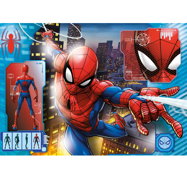 24 Maxi Spider Man Clementoni 28507 8005125285075