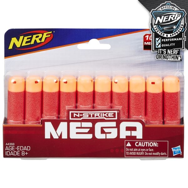 Nerf Mega 10 Dart Refill Nerf A4368eu6 5010993577842